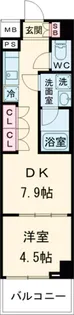 ニューミラ明大前【2階】の間取り