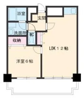 ベラビスタ柴田【2階】の間取り