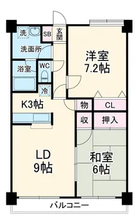 アウラ10【3階】の間取り