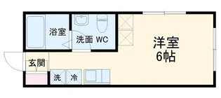 エクリス【1階】の間取り