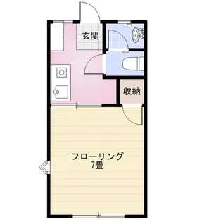 六友館【1階】の間取り
