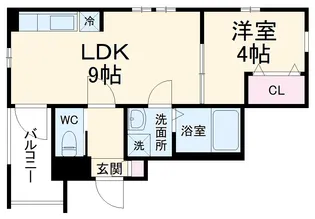 Neo中村【2階】の間取り