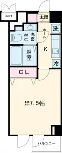 レジディア西小山【3階】の間取り