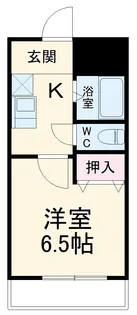 パレス森孝【4B号室】の間取り