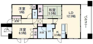 SS.FLAT桜山【12階】の間取り