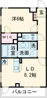 プラムガーデン関根【3階】の間取り