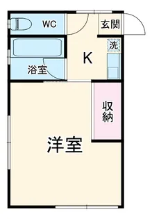 コスモハイツ【201号室】の間取り