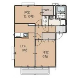 ファミーリェ Ⅱ【1階】の間取り