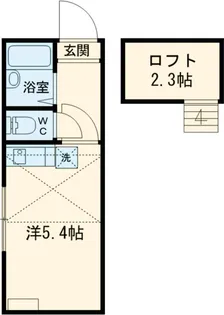 ノーザンロード北千住Ⅱ【3階】の間取り