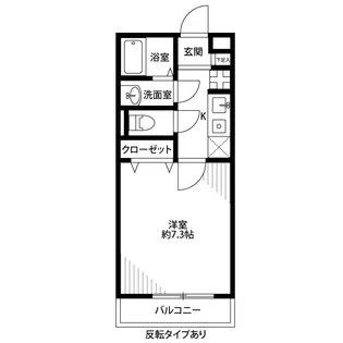 アムール おゆみ台【1階】の間取り