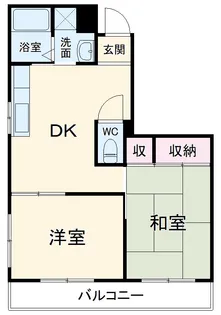 メゾンコムラ【2階】の間取り