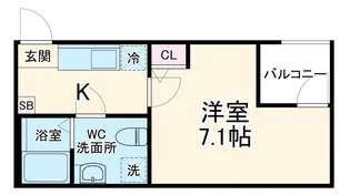 グランツ【3階】の間取り