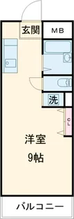 メゾンシルクロード【301号室】の間取り