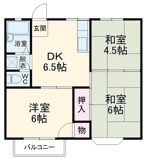 エトワールエン【2階】の間取り