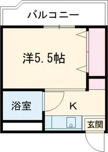 アビタ武蔵野【202号室】の間取り