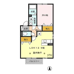 イヴェール B【2階】の間取り