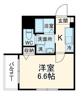 アザーレ・レクシオ登戸【1階】の間取り