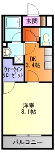 IVY【3階】の間取り