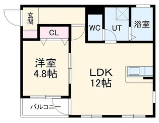 DEVELD金城【1階】の間取り