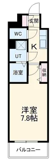 エスリード金山リュクス【11階】の間取り