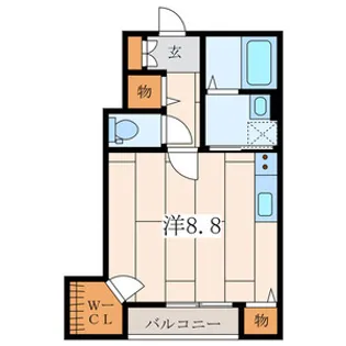 エカーサ二俣川【1階】の間取り