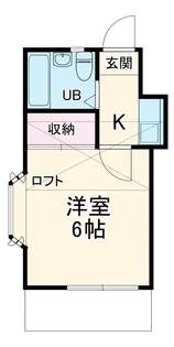 レオパレス明円町【2階】の間取り