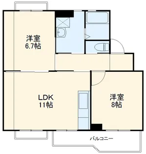 シンプルタウン【1階】の間取り