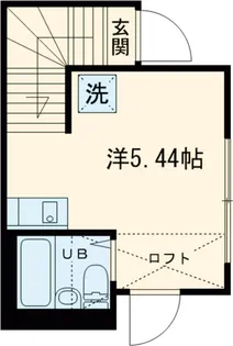 アルファ赤羽岩淵【2階】の間取り