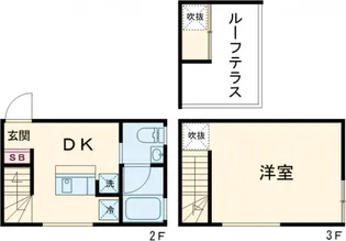 美竹レジデンス【202号室】の間取り
