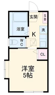 G・Aヒルズ石川町【2階】の間取り