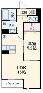 LA VERITE石川【3階】の間取り