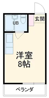ビューティフルロマンス【101号室】の間取り