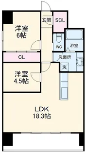 フォレスト.N【8階】の間取り