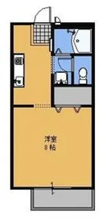 グリーンコート A【2階】の間取り