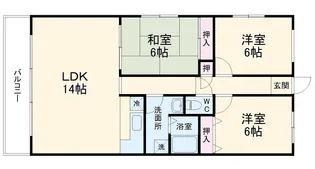 フクスイ【3階】の間取り