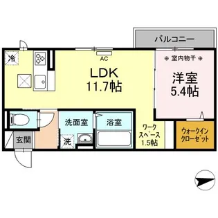 Regalo【2階】の間取り