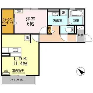 アルト8【2階】の間取り