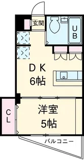 ワコーレ千住B棟【1階】の間取り