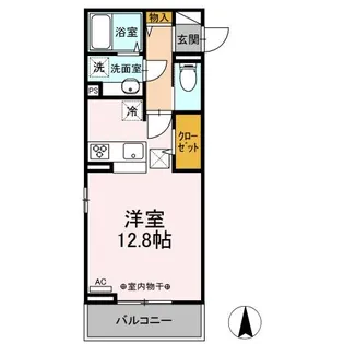 ヴィラ アルカディア【3階】の間取り