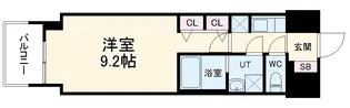 S-RESIDENCE大曽根駅前【13階】の間取り