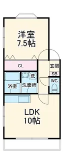 Mコープ【2階】の間取り