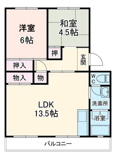 杉山コーポC【3階】の間取り