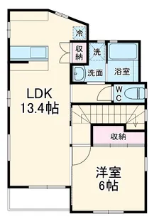 M・ヴィラージュ【201号室】の間取り