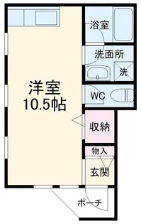 CASA MODERNO【1階】の間取り