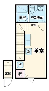 アルページュ八潮【2階】の間取り