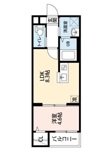 ARPEGGIO【303号室】の間取り