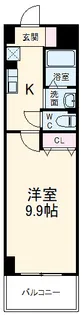 セントラルコート21【6階】の間取り