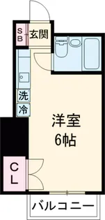 メゾンドリック【2階】の間取り