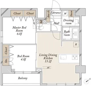 SPコート尾久ノース【10階】の間取り
