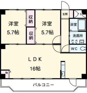 M・ソレイユ【1階】の間取り